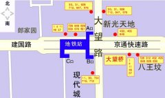 中央美术学院燕郊校区乘车路线图