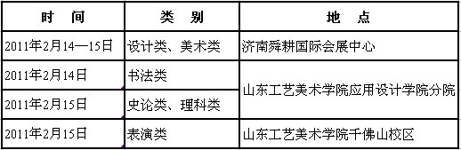 2017年山东工艺美术学院招生简章（山东省）